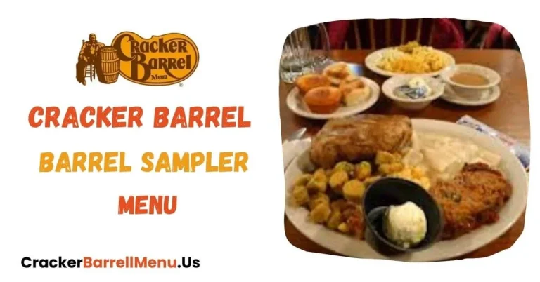 Cracker Barrel Cracker Barrel Sampler Menu