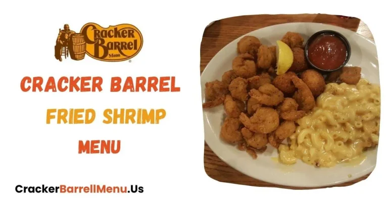 Cracker Barrel Country Fried Shrimp Menu